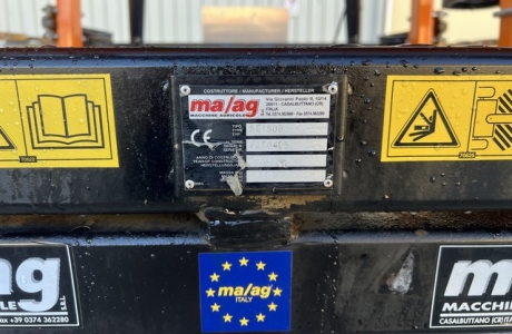 Vibrocoltivatore Ma-ag 5 metri 