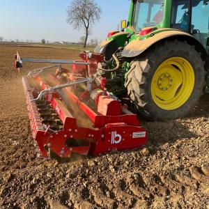 Erpice Rotante Breviglieri In Campo